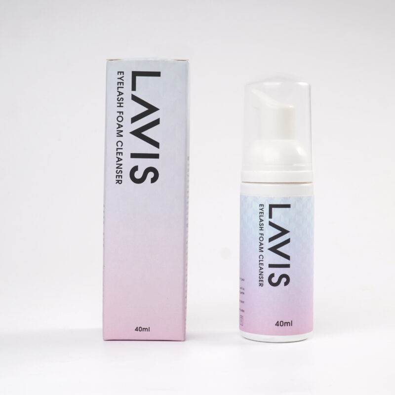 eyelash foam cleanser
