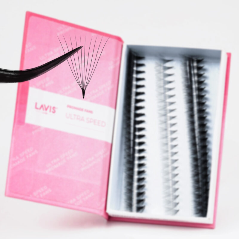 lavislash 10d narrow ultraspeed promade fans eyelash extensions