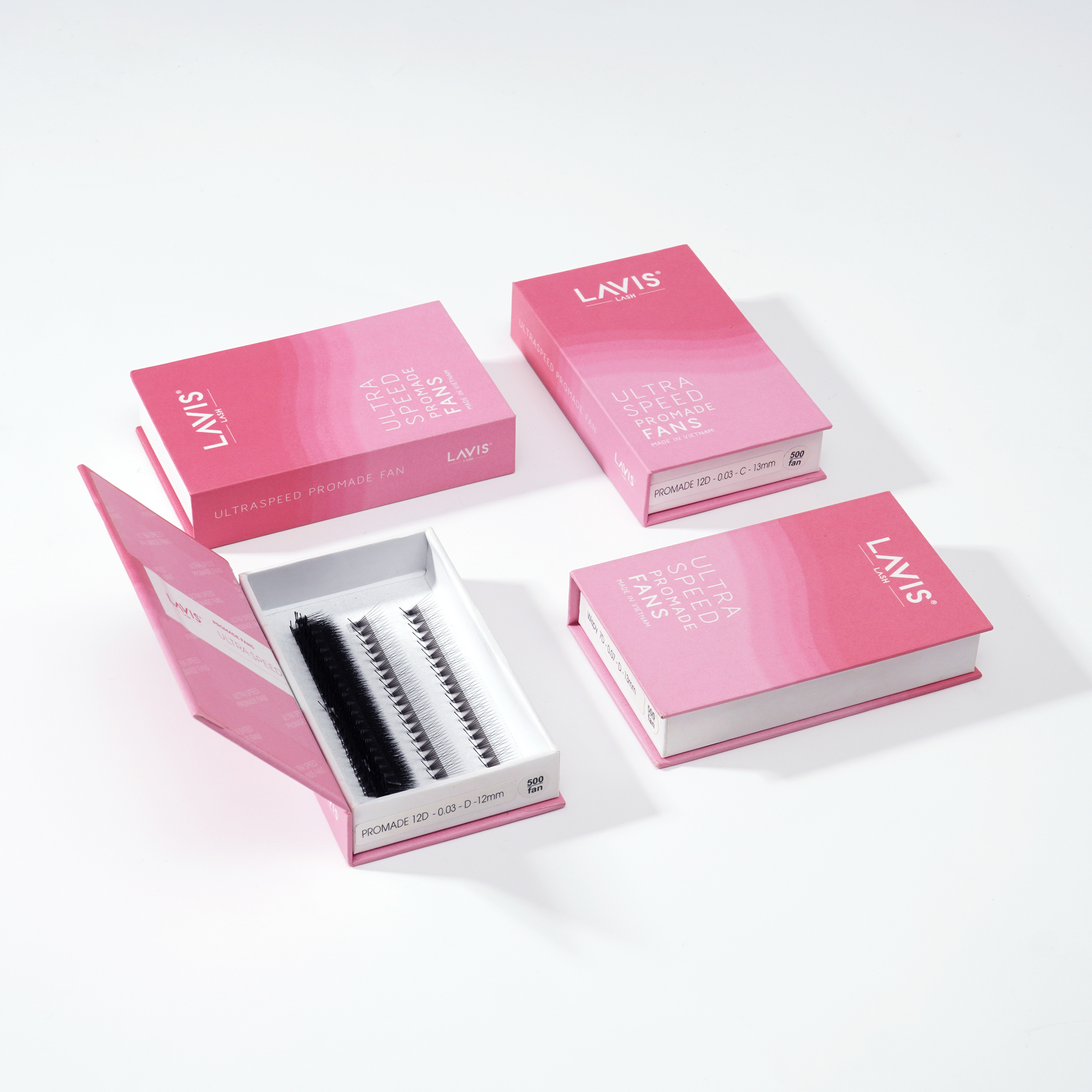 lavislash narrow ultraspeed promade fans eyelash extensions