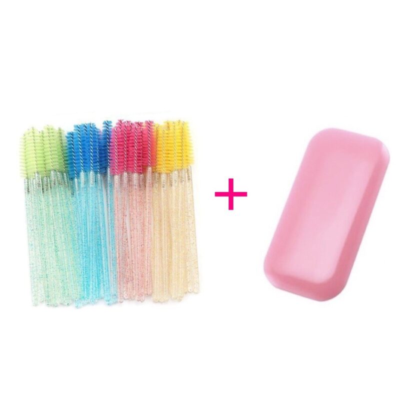 eyelash brush- LavisLash-silicone pad-eyelash exxtensions- Lash