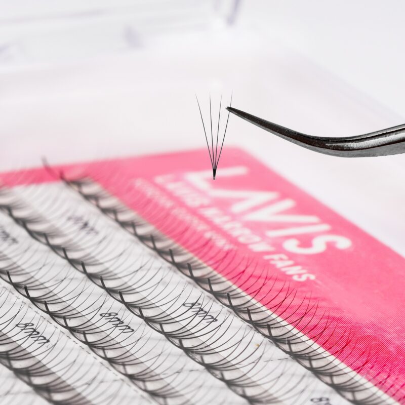 lavislash 4d narrow medium tray eyelash extensions
