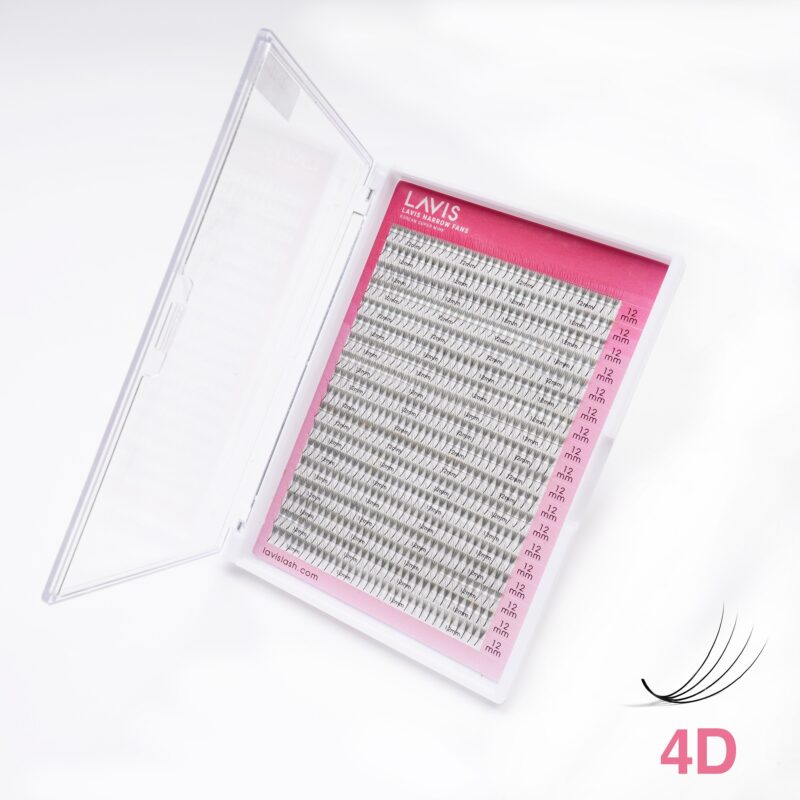 lavislash 4d narrow medium tray eyelash extensions
