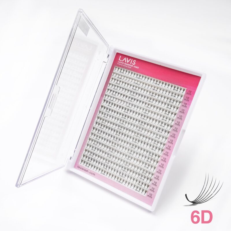 lavislas- 6d- narrow medium tray- eyelash extensions- Lash tray