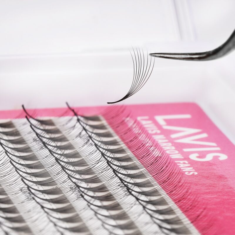 lavislash 8d narrow medium tray eyelash extensions