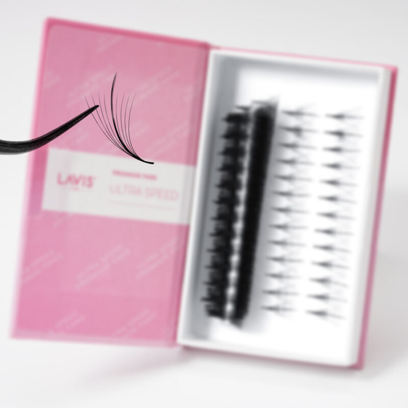 lavislash 9d wispy promade ultraspeed fans eyelash extensions