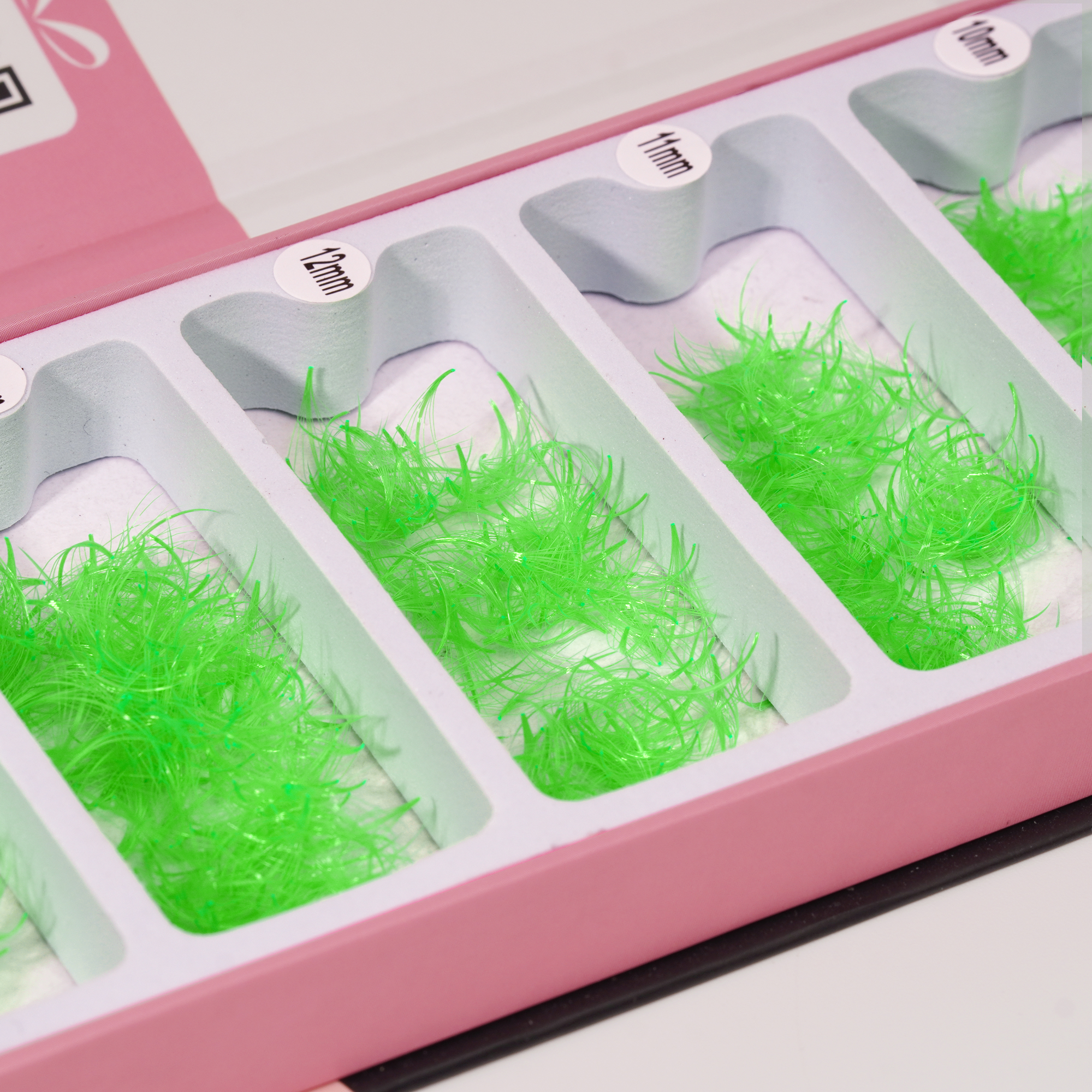 lavislash-green-mix6-loose-fans-eyelash-extensions lavislash green mix6 loose fans eyelash extensions