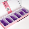 lavislash purple mix6 loose fans eyelash extensions