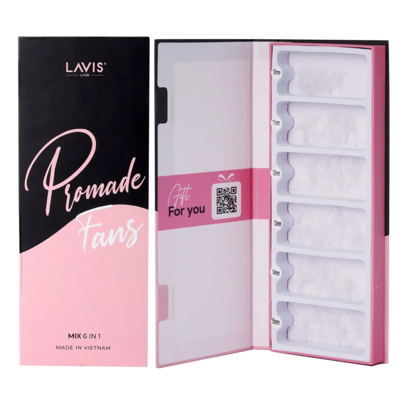 lavislash-white- 7d- wispy-promade fans-eyelash extensions-mink lashes