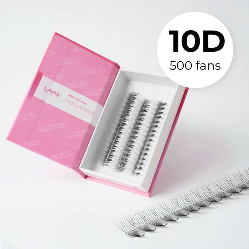10D-Narrow-Ultra-speed-Promade-500-fans-Paper-box-LAVISLASH-Promade-Natural-Fans-Eyelashes-Extensions