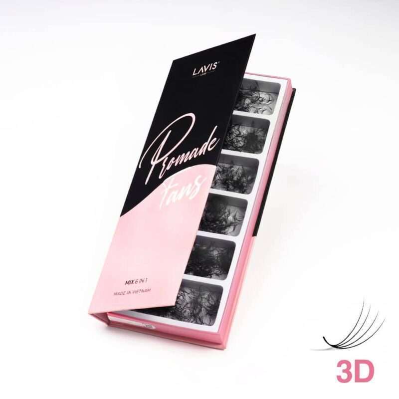 3D-Mix-6in1-LavisLash-1000 Promade-Loose Fans-Promade