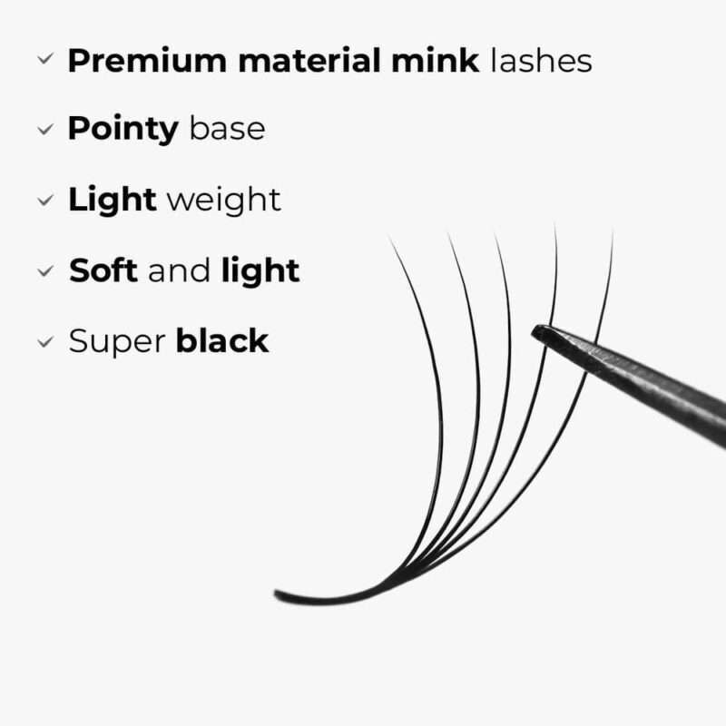 LAVISLASH-5D-Promade-Loose-Fans-Pointy-base-Light-weight-and-super-black