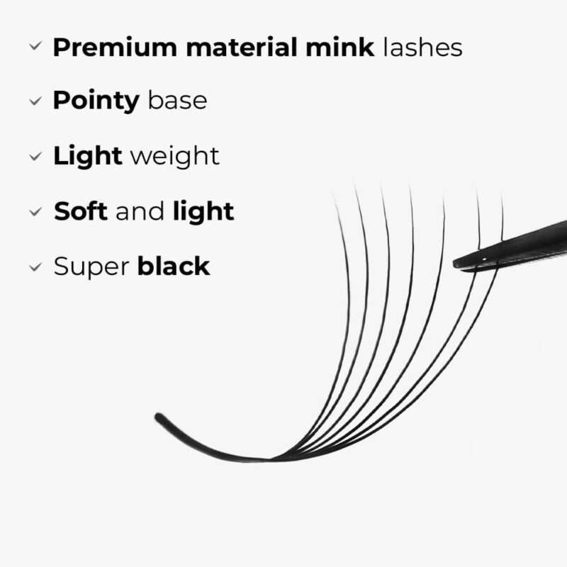 LAVISLASH-7D-Promade-Loose-Fans-Pointy-base-Light-weight-and-super-black