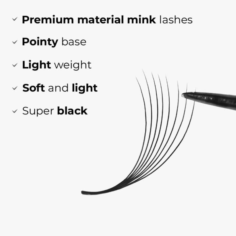 LAVISLASH-8D-Promade-Loose-Fans-Pointy-base-Light-weight-and-super-black